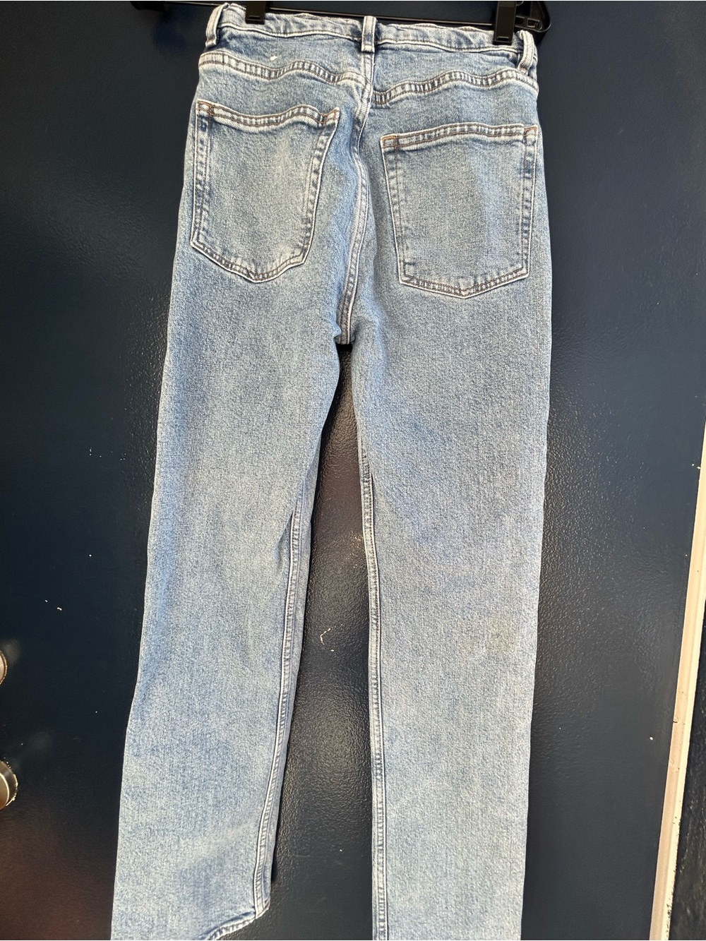 & Other Stories Light Blue Straight-Leg Denim Jeans - Picture 4 of 7